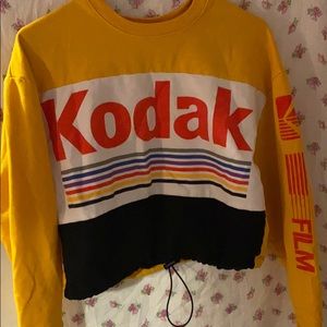 Kodak crop sweater